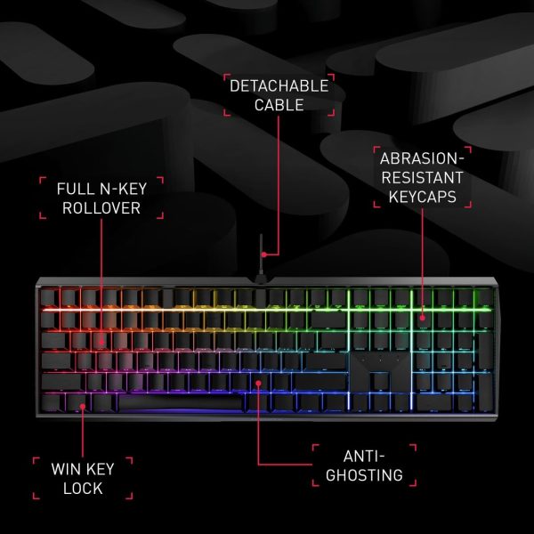 CHERRY MX Board 3.0 S Wired Mechanical Keyboard Aluminum Housing MX Red Silent Switches for Gaming and Office - Image 5